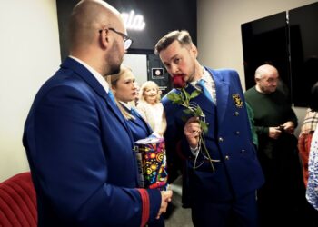 Milicka Orkiestra Dęta na scenie Kina Capitol