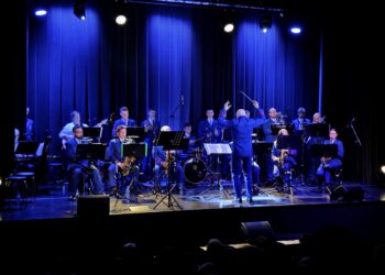 Milicka Orkiestra Dęta na scenie Kina Capitol