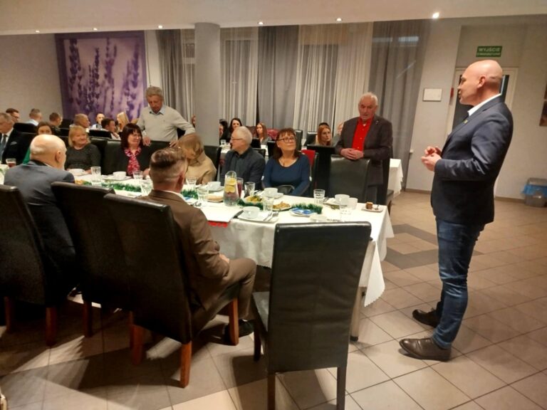 Spotkanie wigilijno-noworoczne NSZZ „Solidarność” w powiecie milickim