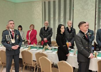 Spotkanie opłatkowe Kurkowego Bractwa Strzeleckiego w Krotoszynie