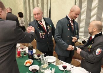 Spotkanie opłatkowe Kurkowego Bractwa Strzeleckiego w Krotoszynie