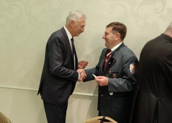 Spotkanie opłatkowe Kurkowego Bractwa Strzeleckiego w Krotoszynie