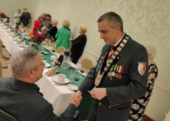 Spotkanie opłatkowe Kurkowego Bractwa Strzeleckiego w Krotoszynie