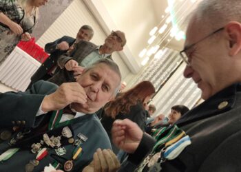 Spotkanie opłatkowe Kurkowego Bractwa Strzeleckiego w Krotoszynie