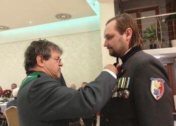 Spotkanie opłatkowe Kurkowego Bractwa Strzeleckiego w Krotoszynie