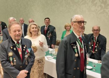 Spotkanie opłatkowe Kurkowego Bractwa Strzeleckiego w Krotoszynie