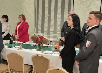 Spotkanie opłatkowe Kurkowego Bractwa Strzeleckiego w Krotoszynie