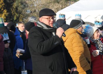 XII Orszak Trzech Króli z Kapelą Góralską Pogwizdani w Lutogniewie