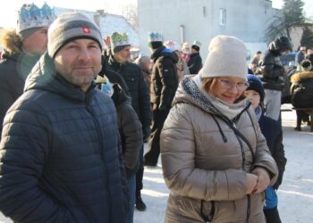 XII Orszak Trzech Króli z Kapelą Góralską Pogwizdani w Lutogniewie