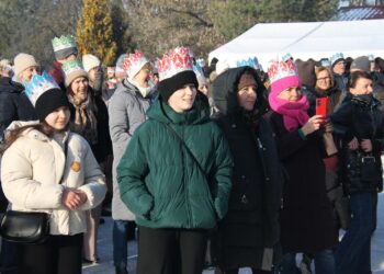 XII Orszak Trzech Króli z Kapelą Góralską Pogwizdani w Lutogniewie