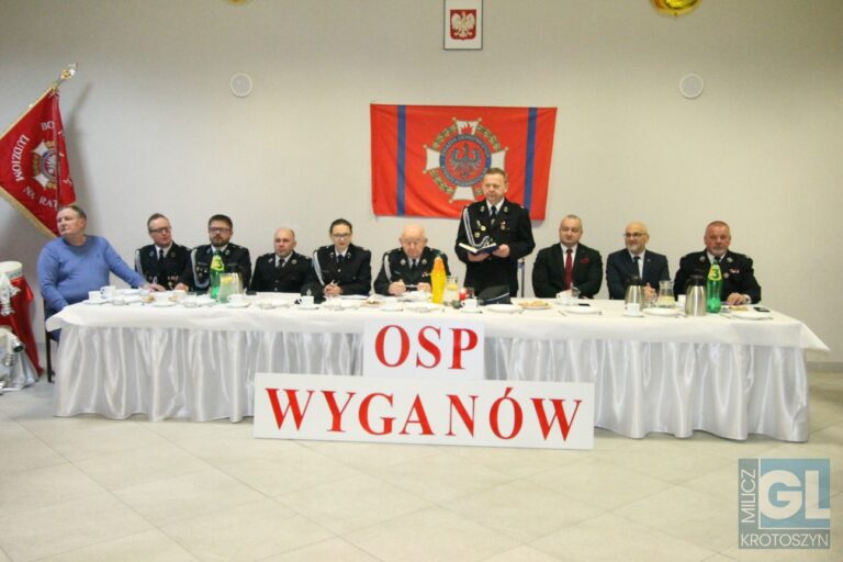 Strażacy z Wyganowa podsumowali rok i wybrali nowy zarząd