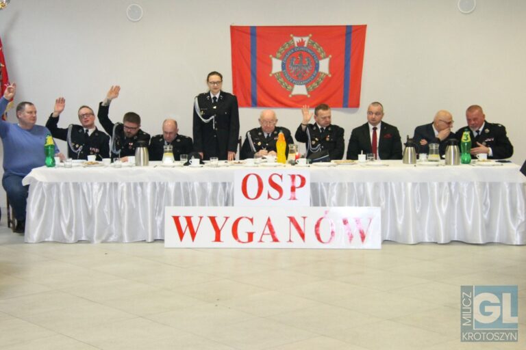 Strażacy z Wyganowa podsumowali rok i wybrali nowy zarząd
