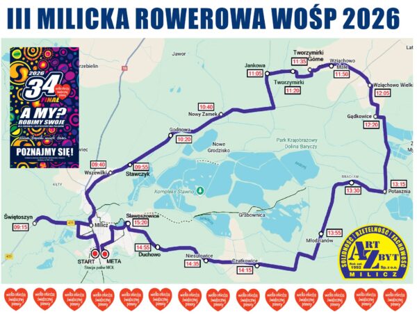 Rowerem dla WOŚP