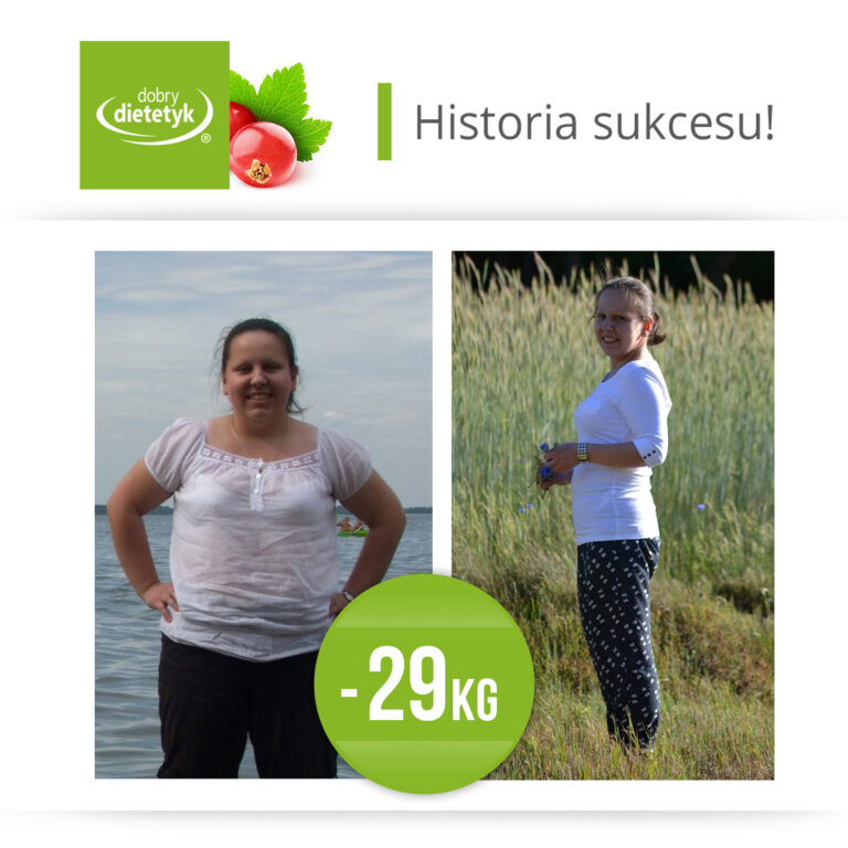 29 kilogramów mniej w siedem miesięcy. Historia Joanny i współpraca z poradnią Dobry Dietetyk
