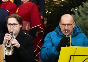 Wspólne kolędowanie w Koźminie Wielkopolskim