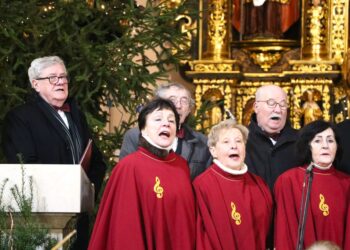 Wspólne kolędowanie w Koźminie Wielkopolskim