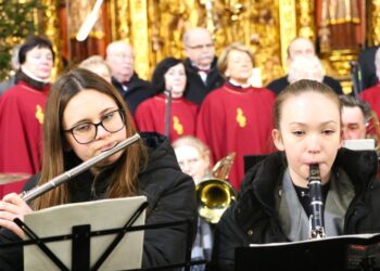 Wspólne kolędowanie w Koźminie Wielkopolskim