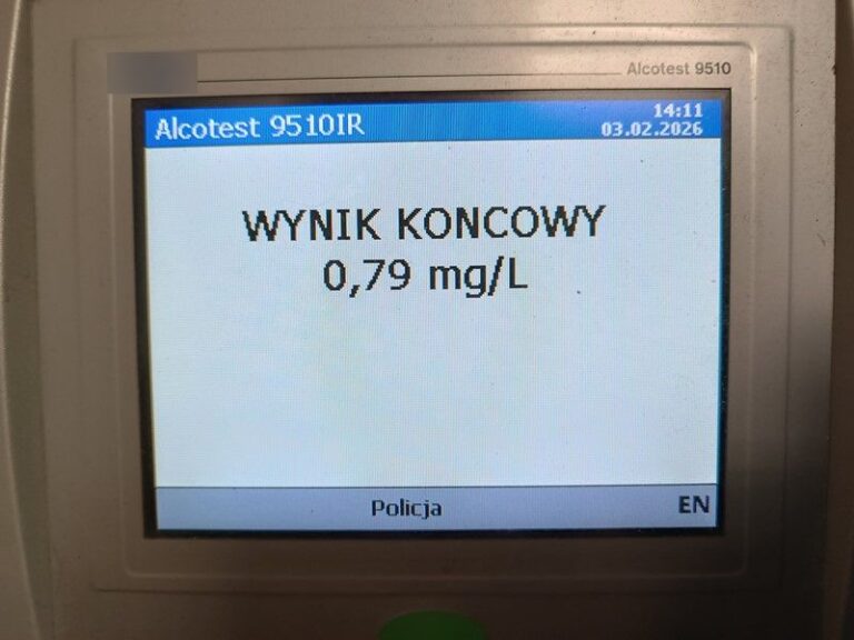 Zaginiony został odnaleziony podczas kontroli drogowej