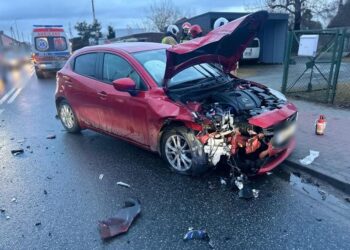 Wymuszenie pierwszeństwa na ul. Krotoszyńskiej. 58-latek ukarany mandatem Wymuszenie pierwszeństwa na ul. Krotoszyńskiej. 58-latek ukarany mandatem