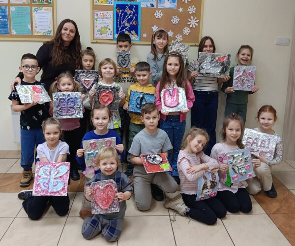 Ferie przebiegały pod znakiem zajęć artystycznych