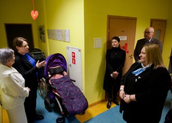 Pełnomocnik rządu odwiedziła placówki MSPDiON