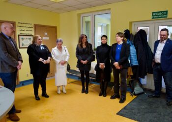 Pełnomocnik rządu odwiedziła placówki MSPDiON