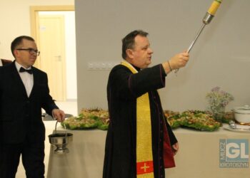 Otwarcie sali wiejskiej we Wronowie