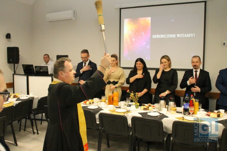 Otwarcie sali wiejskiej we Wronowie