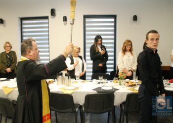 Otwarcie sali wiejskiej we Wronowie