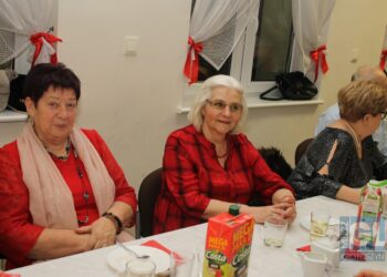 Zabawa Walentynkowa zdunowskich seniorów