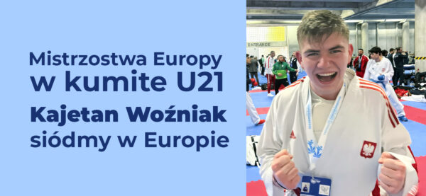 Kajetan Woźniak siódmy w Europie