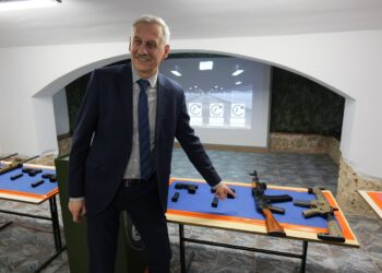 Otwarcie nowej strzelnicy w I LO w Krotoszynie