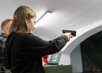 Otwarcie nowej strzelnicy w I LO w Krotoszynie