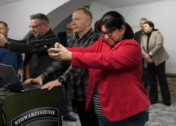 Otwarcie nowej strzelnicy w I LO w Krotoszynie