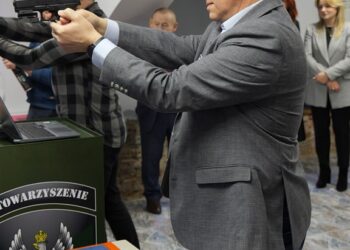 Otwarcie nowej strzelnicy w I LO w Krotoszynie