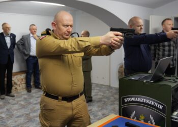 Otwarcie nowej strzelnicy w I LO w Krotoszynie