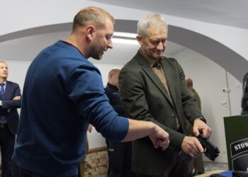 Otwarcie nowej strzelnicy w I LO w Krotoszynie