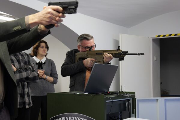 Otwarcie nowej strzelnicy w I LO w Krotoszynie