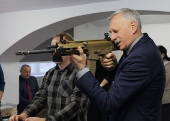 Otwarcie nowej strzelnicy w I LO w Krotoszynie