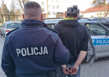Rowerzysta zatrzymany w Świętoszynie. Był poszukiwany przez sąd