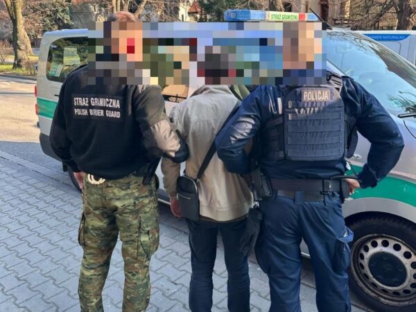 Ukrywał się przed sądem. Zatrzymali go policjanci z Milicza i straż graniczna