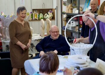 Senator Jan Filip Libicki z wizytą w milickim stowarzyszeniu Senator Jan Filip Libicki z wizytą w milickim stowarzyszeniu