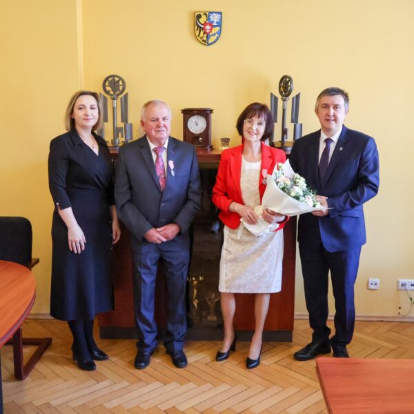 Złote Gody Anny i Mieczysława Trębaczów z Bukowic