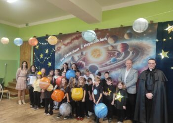 Podwodna lekcja na święcie szkoły w Pakosławsku