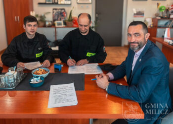 Nowe drony trafiły do jednostek OSP w gminie Milicz