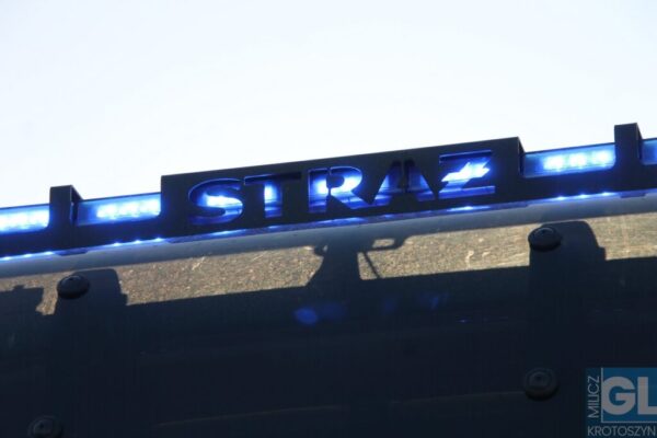 Alarm pożarowy w jednym z krotoszyńskich marketów. Ewakuowano 126 osób