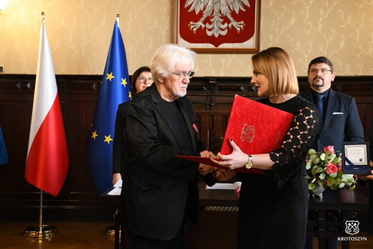 Bogdan Sobkowiak Honorowym Obywatelem, a Krzysztof Kierzek Zasłużonym dla Krotoszyna