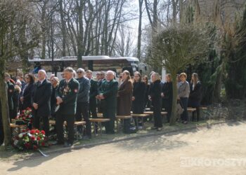 Ostatnie pożegnanie burmistrza Koźmina Wlkp. śp. Macieja Bratborskiego