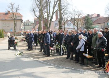 Ostatnie pożegnanie burmistrza Koźmina Wlkp. śp. Macieja Bratborskiego