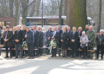 Ostatnie pożegnanie burmistrza Koźmina Wlkp. śp. Macieja Bratborskiego